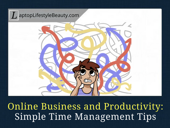 How to become more productive and efficient - my simple time management tips that I use on a daily basis.