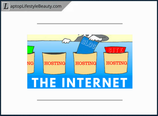 An illustration how website and web hosting work together